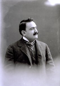 Retrato de Enrico Caruso de Italian Photographer