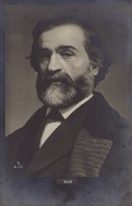 Retrato de Giuseppe Verdi