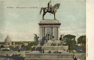 Roma, Italia, Monumento a Garibaldi de Italian Photographer