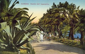 San Remo, Italia, Jardines de la Emperatriz de Italian Photographer