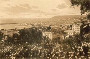 San Remo, Panorama desde el este de Italian Photographer