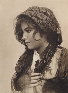 Sicilia / Sicily: Traje siciliano (foto b/n) de Italian Photographer