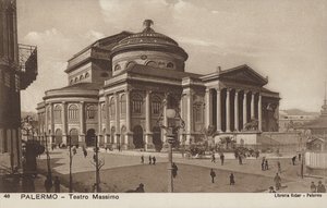 Teatro Massimo, Palermo, Sicilia de Italian Photographer