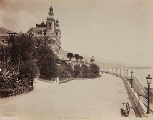 El Teatro de Montecarlo, Principado de Mónaco de Italian Photographer