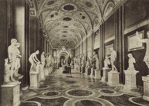 Museo Vaticano, Interior de la Sala de las Estatuas