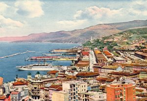 Trieste: Panorama (foto en color) de Italian Photographer