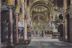 Venecia, Interior de la Iglesia de San Marcos de Italian Photographer