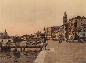 Venezia / Venecia: Riva degli Schiavoni (foto en color) de Italian Photographer