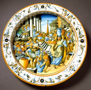Un congiario (congiarium) en la Antigua Roma (distribución gratuita de vino, aceite al pueblo)