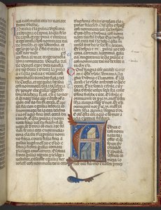 Agregar MS 8785 Bartholomaeus Anglicus, De Proprietatibus rerum (Sobre las propiedades de las cosas) c.1300-09 (tinta, color y oro sobre vitela) de Italian School