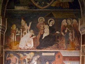 Adoración de los Magos de Italian School