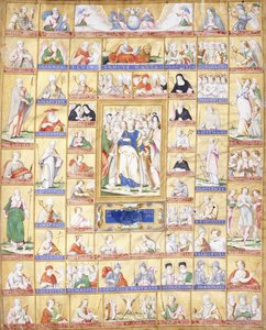 Todos los Santos con San Pedro en el centro, c.1560 de Italian School