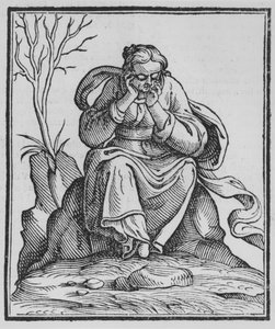 Alegoría de la melancolía de Italian School