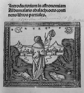 Un Astrónomo observando las estrellas, de Introductorium in astronomiam, publicada en Venecia 1506