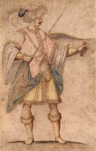 Un soldado oriental, Escuela Florentina de Italian School