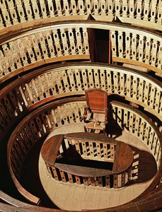 Teatro anatómico, construido en 1594-95 de Italian School