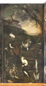 Animales, mito de Orfeo (detalle) de Italian School