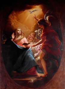 Anunciación Anónimo del siglo XVII Roma, Chiesa del Sacro Cuore