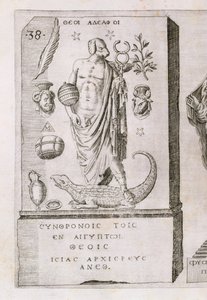 Apolo con cabeza de perro, 1589 de Italian School