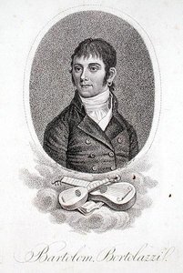 Bartolomeo Bortolozzi (n.1773) grabado por Scheffner de Italian School