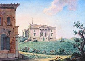 Belpoggio, Villa Baciocchi, Bolonia de Italian School
