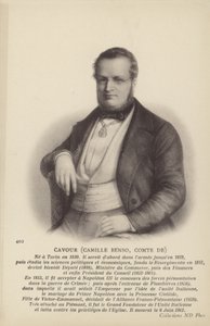 Camillo Benso de Italian School
