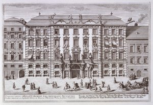 Capitanei Civici en la Residencia Caesarea, Viena de Italian School