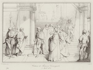Captura de Francesco Carmagnola de Italian School