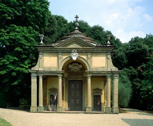 Capilla en la Villa di Celle, 1703 de Italian School