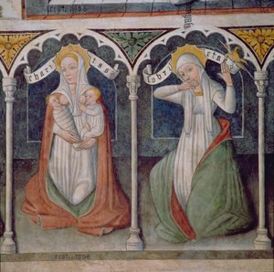 Caridad y templanza (fresco)