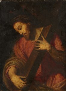 Cristo llevando la cruz de Italian School