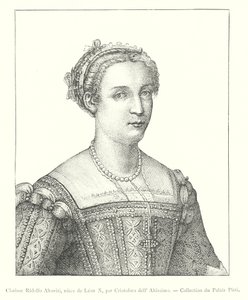 Clarisse Ridolfo Altoviti, sobrina de León X, por Cristoforo dell