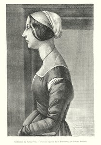 Colección del Palacio Pitti, Retrato supuesto de la Simonetta, por Sandro Botticelli de Italian School