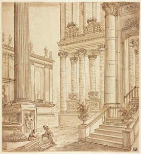 Pórtico de Columnas de Italian School