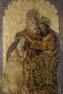 Coronación de la Virgen de Italian School
