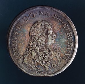 Cosimo III de Medici, Gran Ducado de Toscana, anverso de Italian School