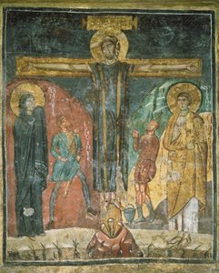 Crucifixión de Italian School