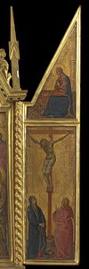 Crucifixión con Virgen de la Anunciación - arriba (panel derecho), c.1330-70 de Italian School