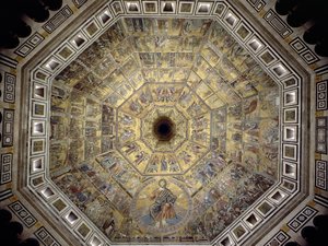 Cúpula del Baptisterio de San Giovanni de Italian School