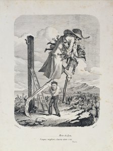 La Muerte se lleva a los buenos y deja a los villanos, c.1850