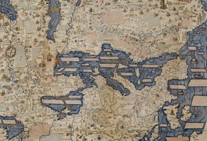 Detalle del Mediterráneo, de Add. 11267 