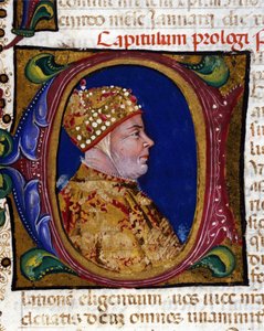 Doge Antonio Venier, retrato iluminado de 1382