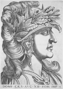Domiciano César (51-96 d.C.), 1596 de Italian School