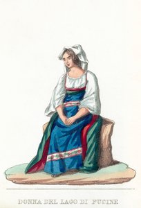 Donna Del Lago Di Fucine de Italian School