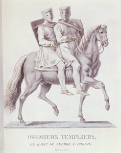 Primeros Caballeros Templarios Montados en Traje de Batalla, 1783