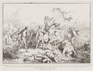 Ermolao Donato y Gerardo Dandolo, proveedores del ejército contra Francesco Sforza de Italian School