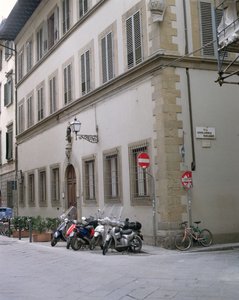 Fachada de la Casa Buonarroti de Italian School