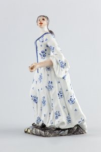 Figura femenina (porcelana) de Italian School