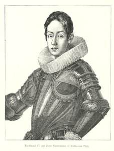 Fernando II, por Justus Sustermans, Colección Pitti de Italian School