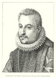 Fernando I de Médicis, Gran Duque de Toscana, por Scipione Gaeta de Italian School